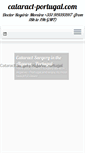 Mobile Screenshot of cataract-portugal.com